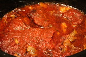 Short ribs in slow cooker make for an easy dinner. Photo by Copyright 2014 Deborah Kaplan