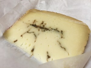 Black truffle cheese!