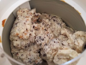 With optional chipped chocolate